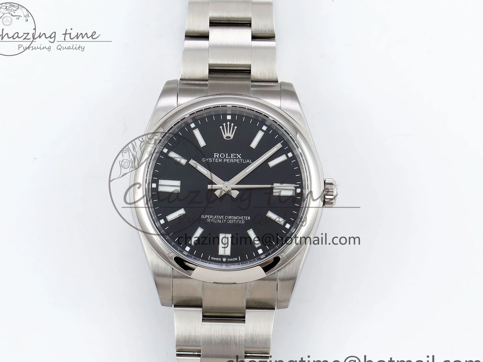 124300 Black Steel Best Oyster APF Edition VR3230 41mm 1:1 904L Dial Perpetual 0409